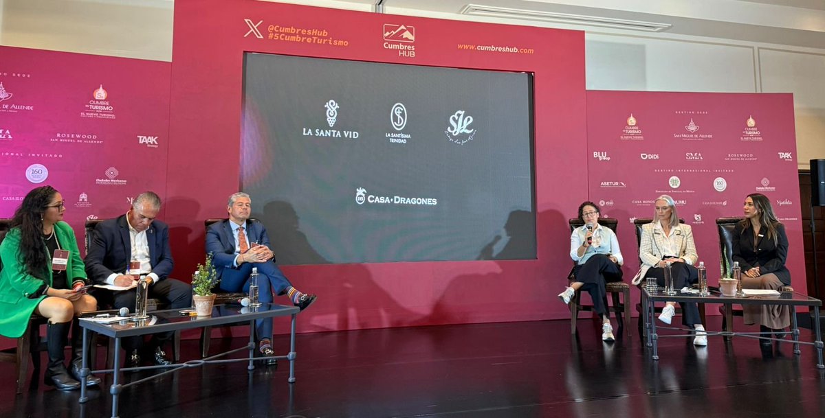 Anoche, la #5CumbreTurismo en San Miguel de Allende mostró que el futuro es cultural, social y sustentable 🌱🇲🇽

#DiálogoEntreLíderes #Conexstur <a href="/CumbresHub/">Cumbres HUB</a> #SanMigueldeAllende