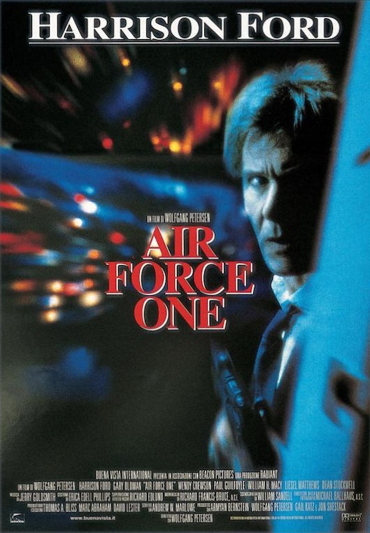 JayRobertScott's tweet photo. Air Force One (1997) 

Pick poster!  Left or Right https://t.co/s00plDNkEp