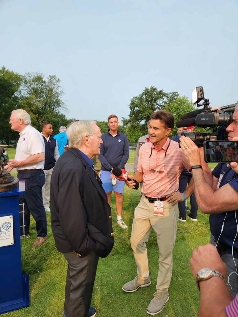 The Golden Bear at Norwood this morning.