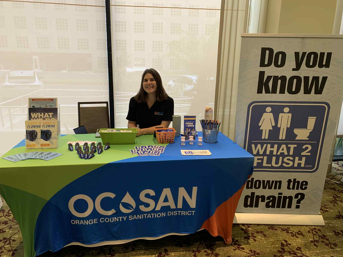 Thank you to our #OCWaterSummit exhibitors!
💦Delta Conveyance Design and Construction Authority
👷Doty Bros Construction
🥬ECORP Consulting, Inc.
💩OC San
🎤Tripepi Smith