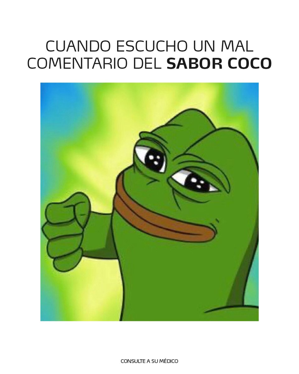 Un sabor poco comprendido, solo para paladares distinguidos, ¿que no? 🥥