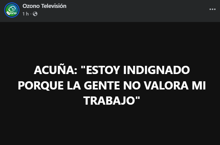 gentedetruji's tweet photo. Retuitea con un XD
#Acuña https://t.co/L6HLCQUJub
