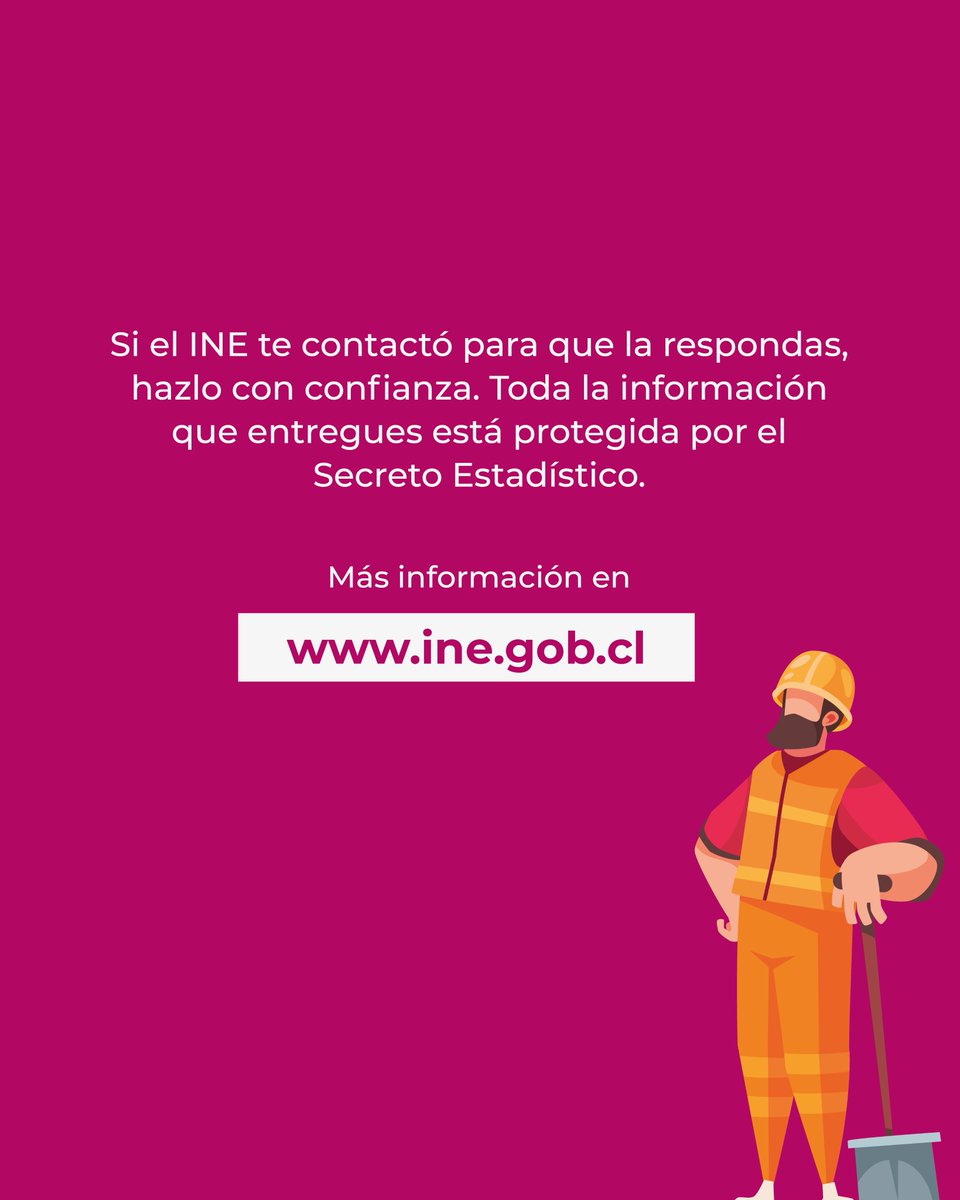 El INE está en terreno aplicando la Encuesta Nacional de Empleo (ENE), y la participación de la ciudadanía es clave para elaborar estadísticas robustas sobre la situación laboral del país.

Más información en ine.gob.cl