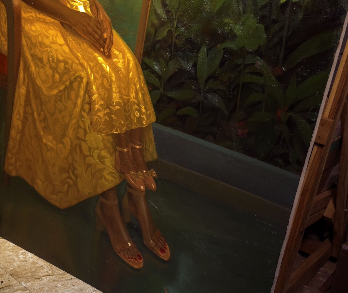 From my Lagos studio, with love ❤️