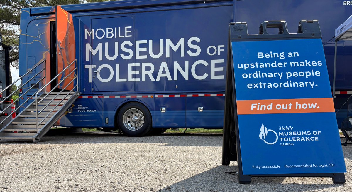 ✨ Anyone can be an upstander, and the Mobile Museums of Tolerance (MMOT) are ready to show you how!  🚌 

From classrooms to community centers, the MMOT helps students and visitors of all ages discover how ordinary people can do extraordinary things by standing up against hate.