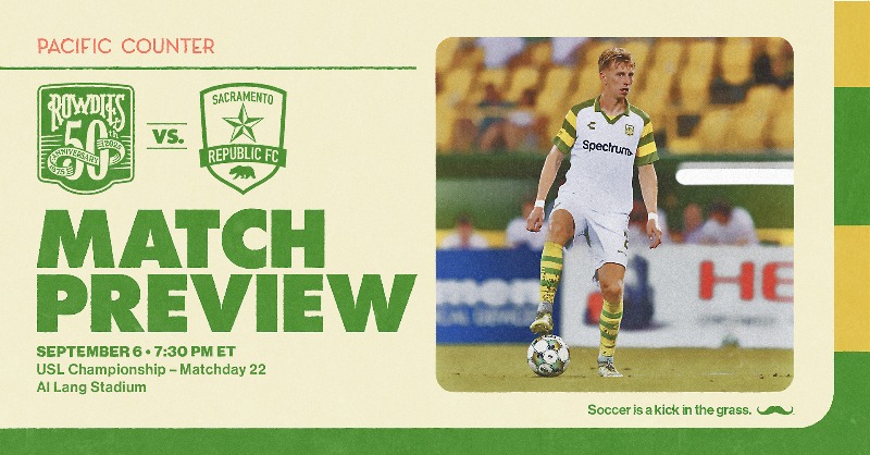 On deck at Al Lang this Saturday:

🟢 Defending our 5-match home unbeaten streak
🟡 The return of Neill Collins 
🟢 Pushing for playoffs

📰 bit.ly/3I2WBj5