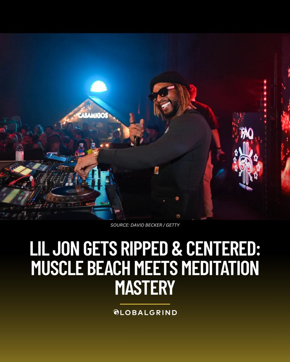 Lil Jon’s wellness journey is inspiring fans around the world. bit.ly/4nlceS3