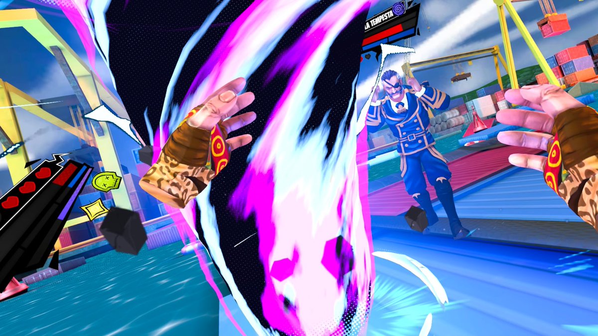 KrolMichal's tweet photo. Studio @CuriousElementX na Meta Quest wydało bijatykę Slap Fighter. Ucieszą się jedyni dwaj fani #VR w Polsce @M_Kadukowski i @Ryslaw ;) Cena 25 dolarów.
#polskiegry #CuriousGames #SlapFighter #MetaQuest #VR #nikogo ;)