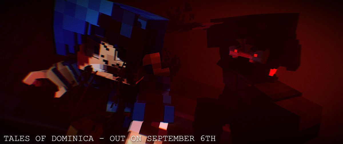 Tales of Dominica releases TOMORROW!!

#mineimator #indieanimation #IndieArt #ocart #ocartist #originalcharacters #3danimations #3dart #ArtistOnTwitter #minecraftart  ================================
Watch it here: youtube.com/watch?v=5OXTLe…