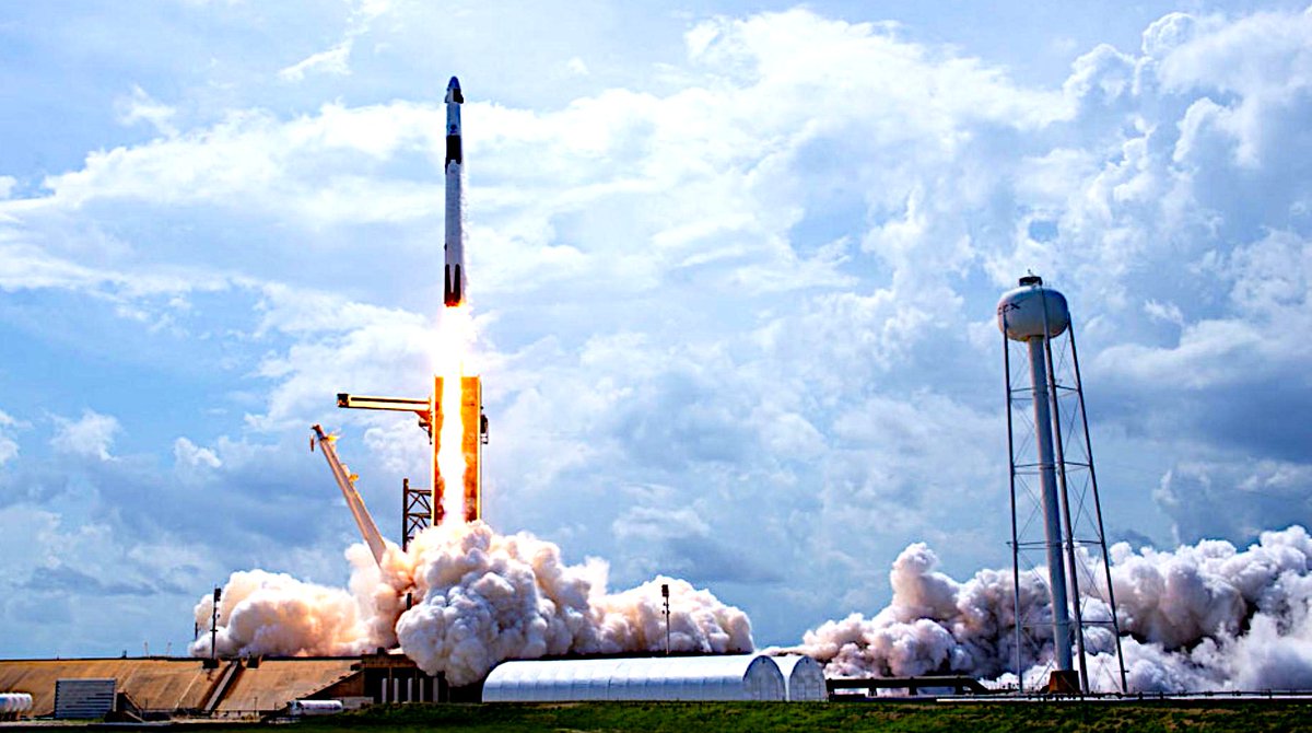 SpaceX Falcon 9  has now launched more payload into Low Earth Orbit than the entire human race did in the first twenty-five years of the Space Age: from Sputnik until about 1982.

And you ain't seen *nothing* yet.