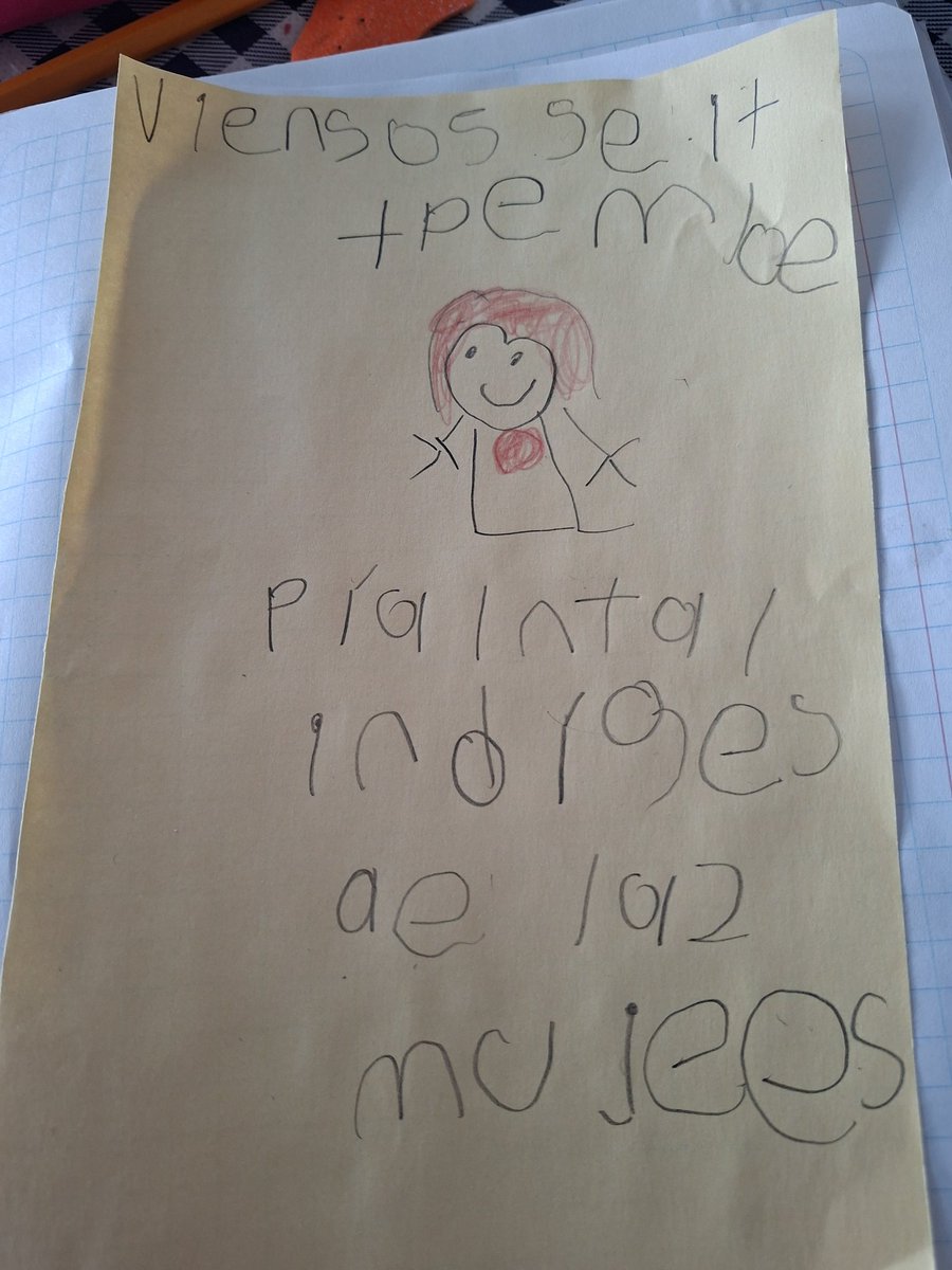 KrisRey54003257's tweet image. El dia de hoy en el Día Internacional de la #MujerIndígena en la primaria Miguel de cervantes grupo 1°A se les dio a conocer sobre la importancia de honrar a quienes con su sabiduría y fuerza inspiran cambios profundos.
#SEPmx
#MaratonesPorLaLectura 
@SEP_mx