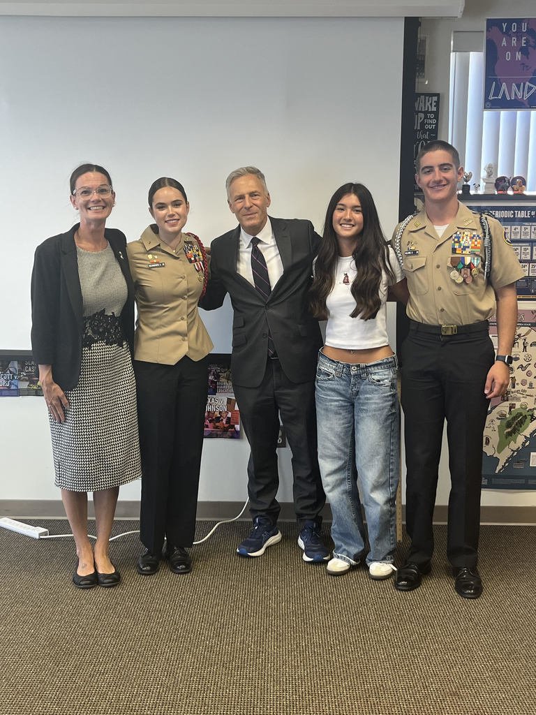 MAST seniors &amp; Dr. Capp welcome NBC’s Michael Gargiulo  for an inside look at how MASTies learn about 9/11.  We'll let you know when the segment airs!