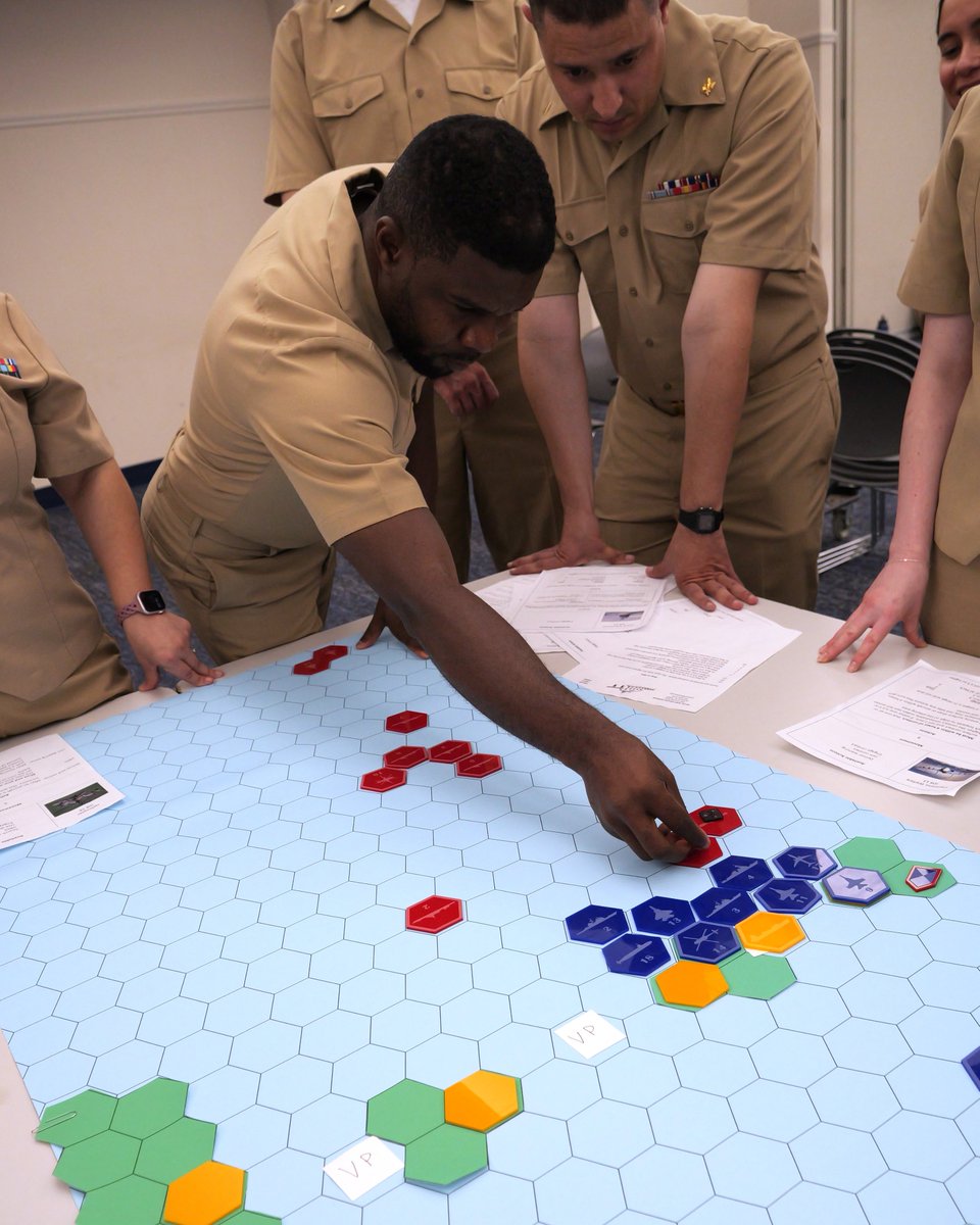 NSCSofficial's tweet photo. #Wargaming has officially joined our Division Officer Leadership Course! With the @NavalWarCollege Museum guiding the way, our students are diving into real-world logistical challenges, sharpening their decision-making, and having a blast while learning.
#nscs #supplycorps #fun https://t.co/1vKpQhhzDs