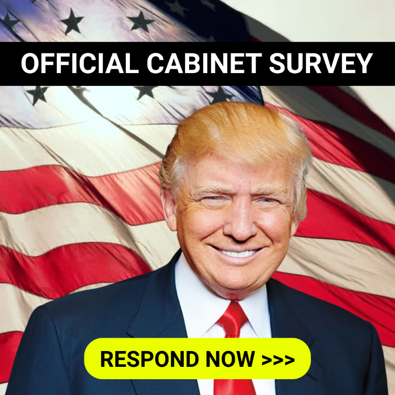 MAGAMajority26's tweet photo. The America First Movement is surging, and President Trump is building a powerhouse team in his Cabinet and the GOP Senate Majority to lead our nation to greatness. 

Our leaders have ALWAYS relied on your feedback. Can you take a second to fill out this Cabinet approval survey?