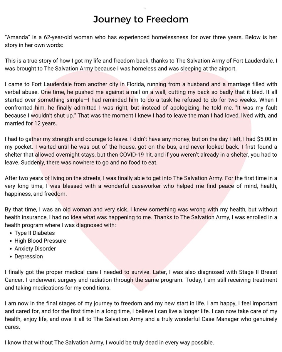 The Salvation Army of Broward County tweet media