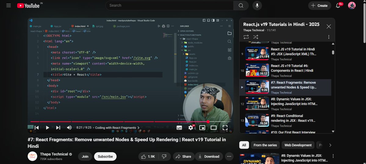 realraoaditya's tweet image. [Day 61-62]✅
Solved today’s  POTD ✅Took me quite a lot of time to solve &amp;amp; understand
Math stuff takes a bit longer to click in my head.
Started React revision yesterday  Today I covered till components &amp;amp; fragments.
-&amp;gt;Along with this, Node.js revision is also going on.