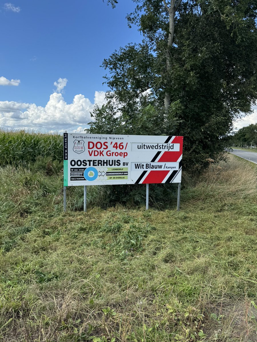 Het gras vanmiddag gemaaid de supercup is binnen. Nu gaat het weer om de nieuwe knikkers. <a href="/DOS46/">DOS'46/VDK Groep</a>