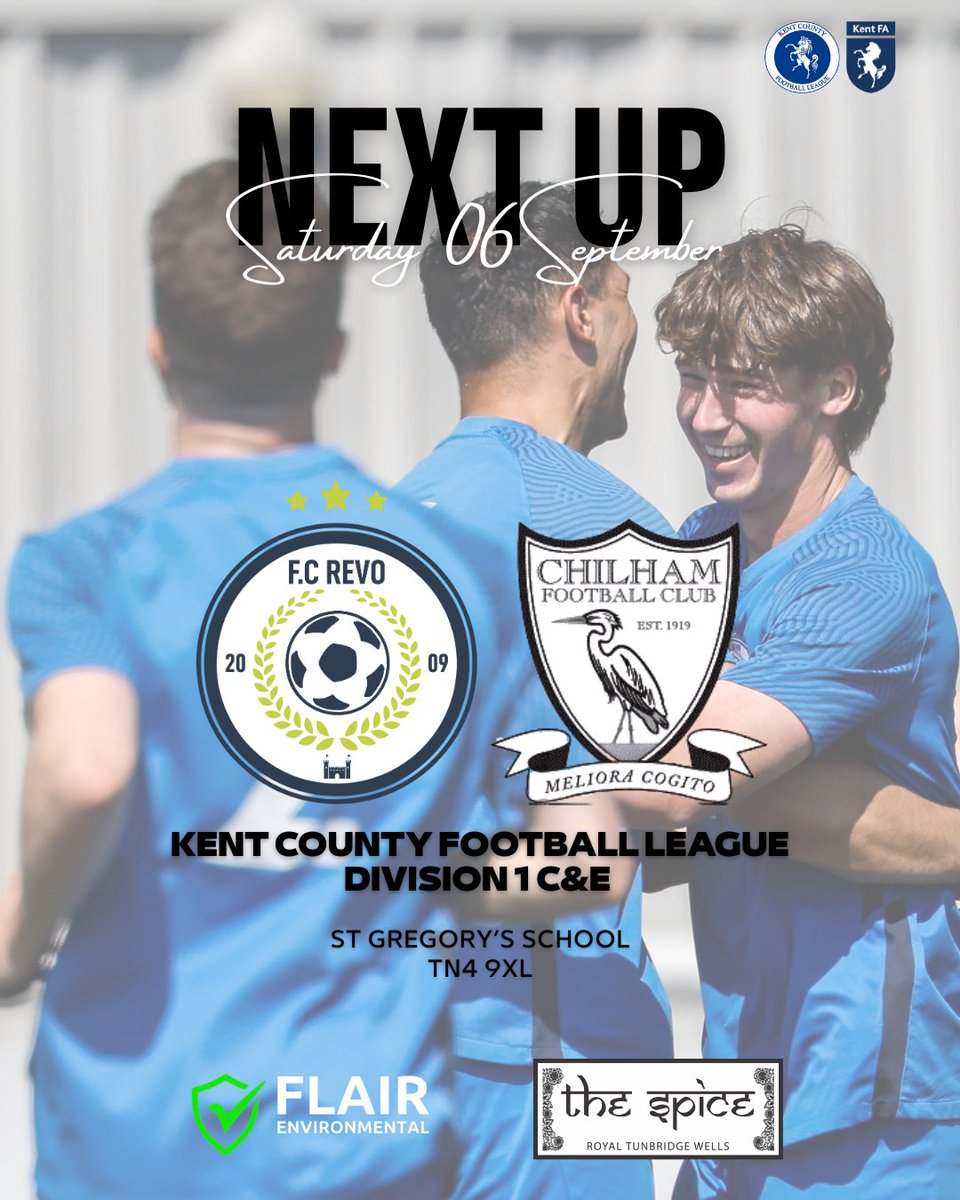 FC Revo (@_fcrevo) on Twitter photo ππ’π ππ‘π π¦π’π’π‘
Kicking off September at home with the visit of <a href="/chilham_fc/">Chilham FC</a> tomorrow afternoon.
Kick off is at 14:45, all support welcome.
#UTR #COYR ππ’π ππ‘π π¦π’π’π‘
Kicking off September at home with the visit of <a href="/chilham_fc/">Chilham FC</a> tomorrow afternoon.
Kick off is at 14:45, all support welcome.
#UTR #COYR