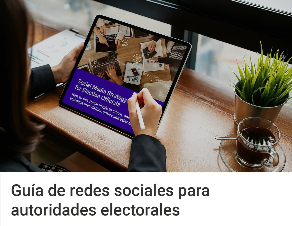 SmartmaticEsp's tweet image. ¿Tácticas para Facebook, LinkedIn o X? Nuestro manual &quot;Guia de redes sociales para autoridades electorales&quot; ofrece pasos prácticos para que los organismos electorales planifiquen y demuestren el impacto de sus comunicaciones bit.ly/46STy78