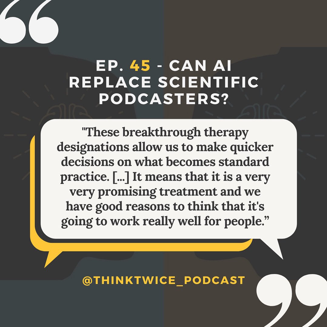 Prepping a journal club? 📚 Tempted to let AI do it 🤖? Easier, yes; better? Maybe not. ⚖️

This week we test what AI can and can’t do for a journal club on psilocybin as a therapeutic agent 🍄🔬

New episode out now 🎙️🎧

#ai #podcast