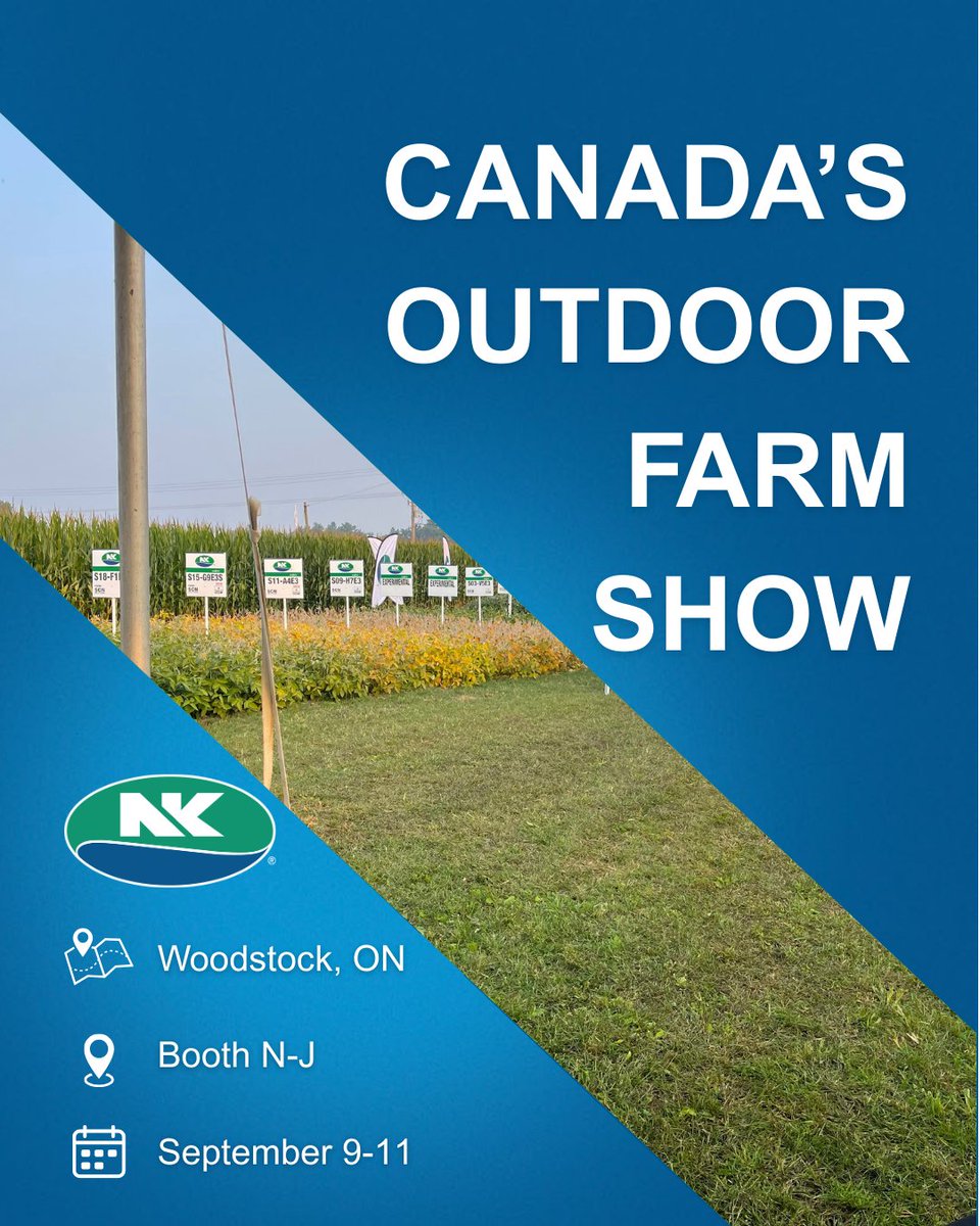 Coming to #COFS25 this year? Drop by to see how our corn and soybean plots are doing – and don't forget your toughest questions for our agronomists. They're ready!