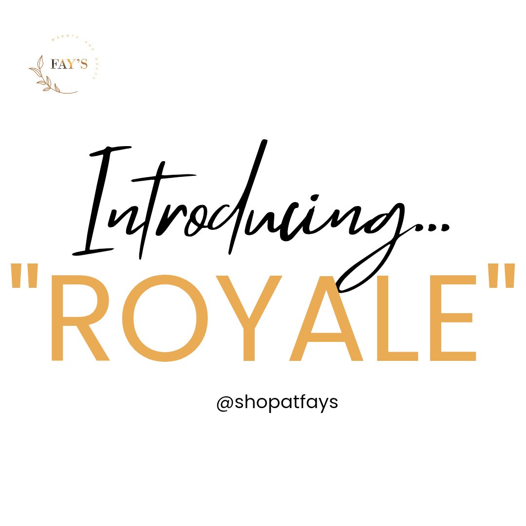 AdemuFaith's tweet photo. 👑✨ Exciting news!

I’m thrilled to share something very close to my heart — my brand Fay’s is releasing her first-ever collection: ROYALE.

Royale is more than jewelry; it’s a reminder that we are all royalty — unique, worthy, and designed with purpose. 💜
#RoyaleByFays https://t.co/1VLO5FZzKZ
