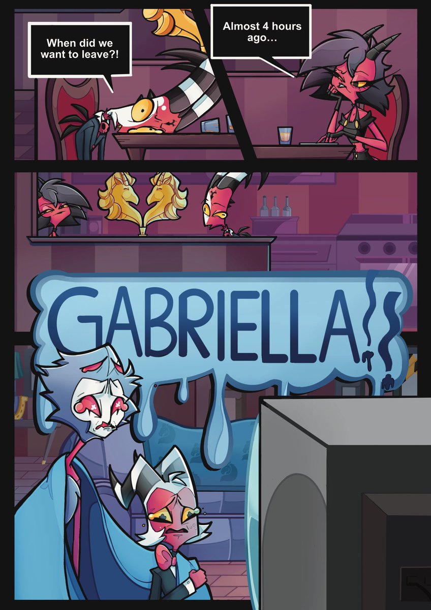 I’m convinced that they could become really good friends ^^ 

#HelluvaBoss #Stolitz #Hellaverse #Blitzø #Stolas #HelluvaBossFanart #Moxillie