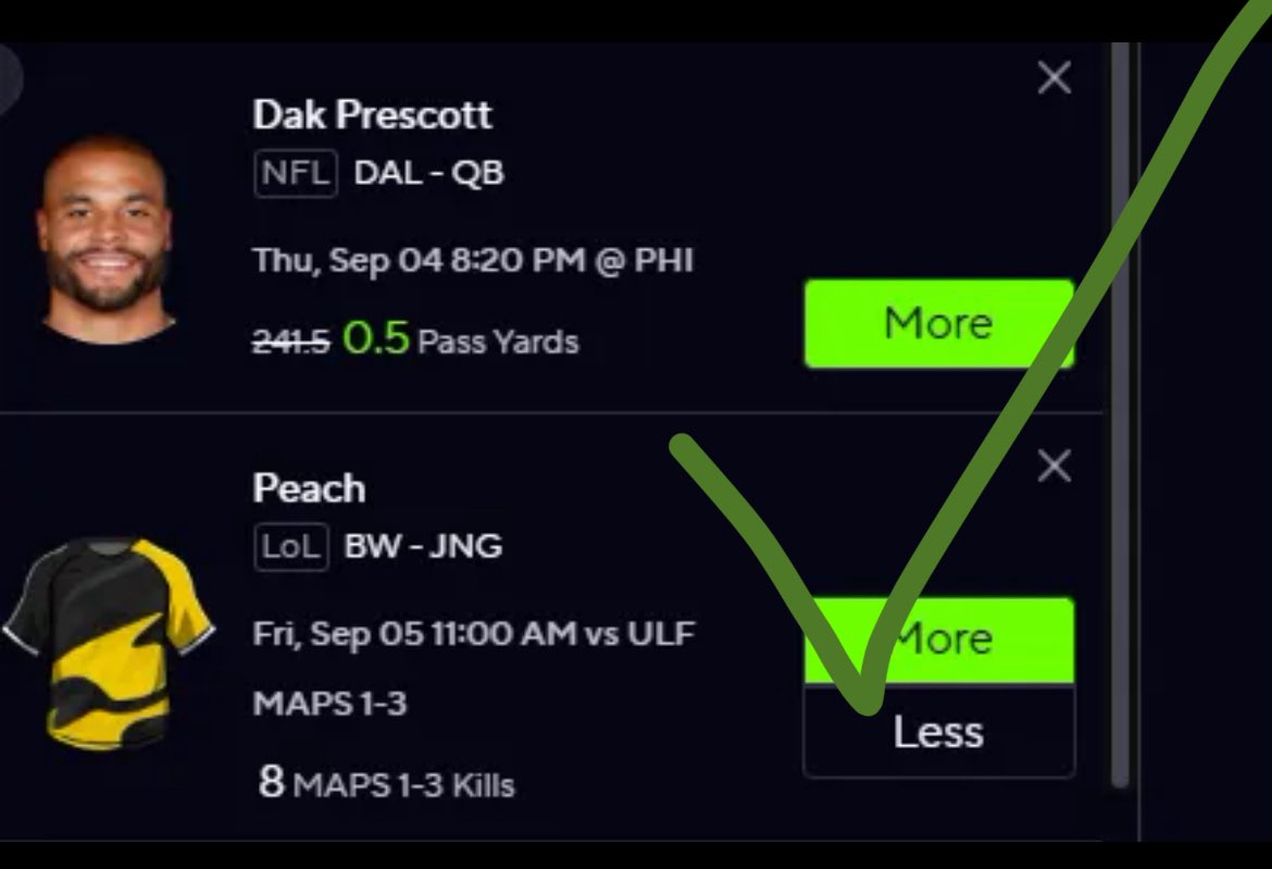 Swift_DFS's tweet image. ANOTHER DAY ANOTHER SWIFT SWEEP, 12x in profits and we aren’t slowing down.
7❤️ and 3 REPOSTS FOR THE HAMMER PROP DROP!!☢️☢️☢️
#GamblingX | #PrizePicks | #Underdog | #CS2 | #Dota2 | #LeagueOfLegends | #eSports | #GamblingTwitter