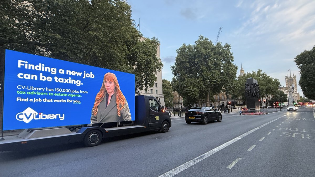 Angela Rayner spotted in Westminster 👀 <a href="/CVLibrary/">CV-Library</a>