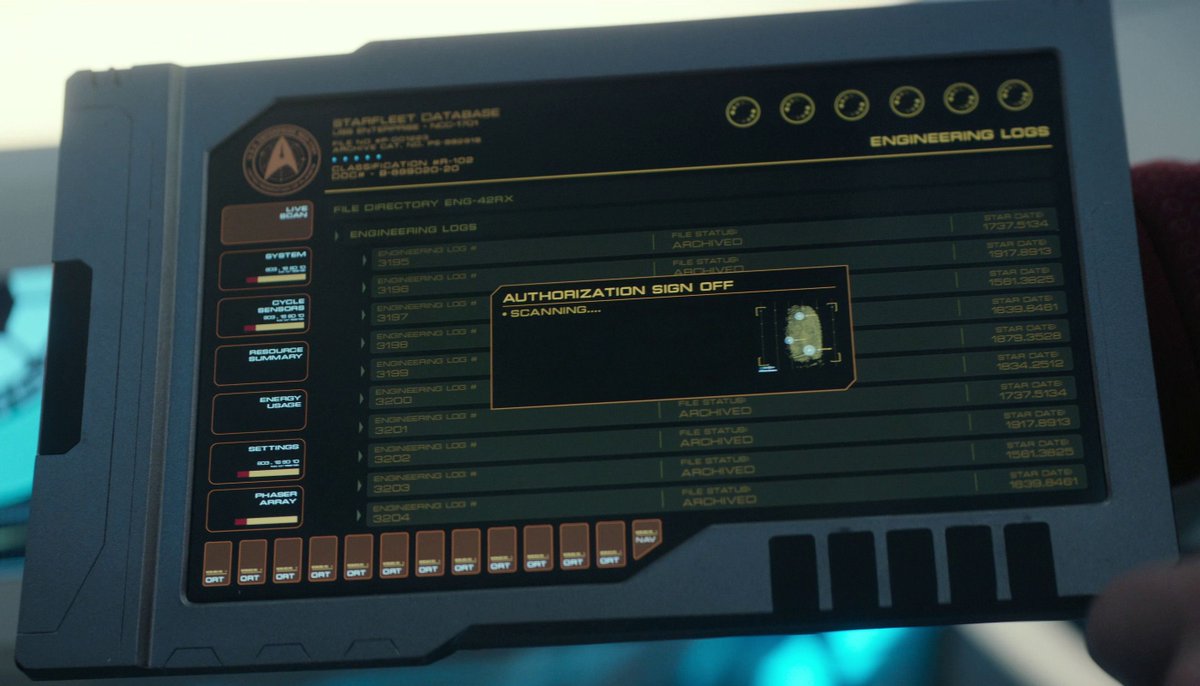 Nx5221's tweet photo. My nw wallpaper on my tablet π the last is the original from the series
#startrek #strangenewworlds #scomms #padd #tablet #wallpaper #ussenterprise https://t.co/lVj5Mr7h5E