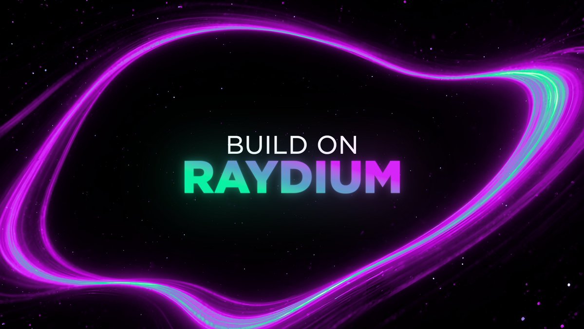 Raydium 빌드 배너