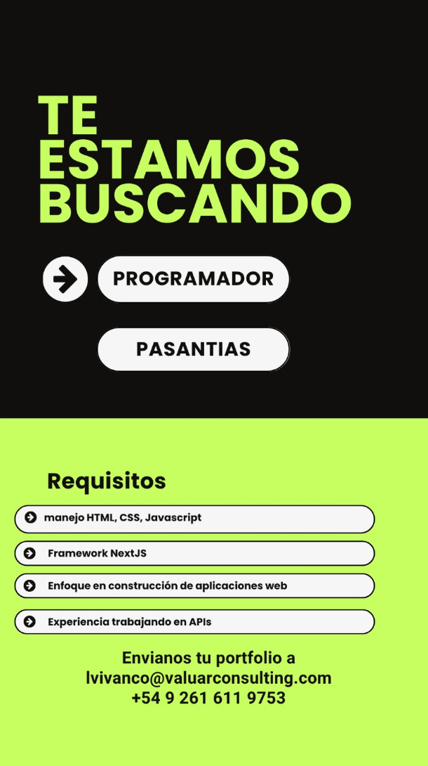 ignacio_ma16703's tweet image. #Developers #Junior #devJunior