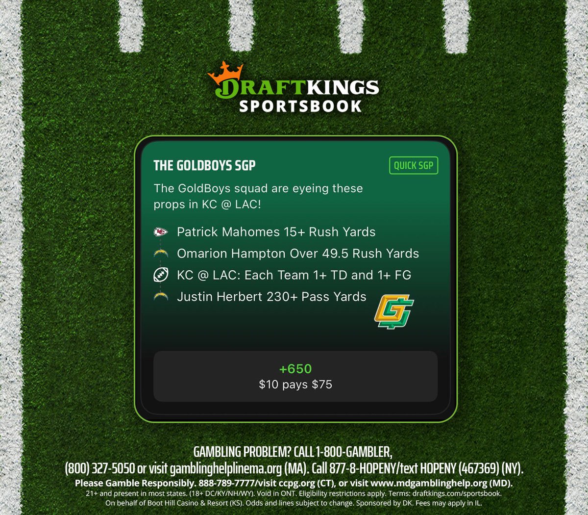 GoldBoys Bets tweet media