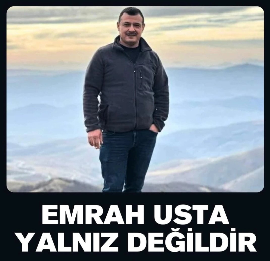 Hak doğrunun yardımcısıdır. 
Biz de yanındayız, arkasındayız. #EmrahUstaYalnızDeğildir
