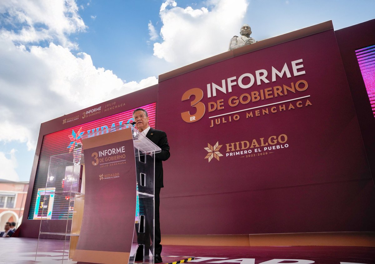 Con rumbo firme, estamos construyendo la mejor versión de nuestro querido Hidalgo.

¡Y vamos por más transformación! 

#ALaMitadDelCamino
#3erInformeHidalgo
#PrimeroElPueblo