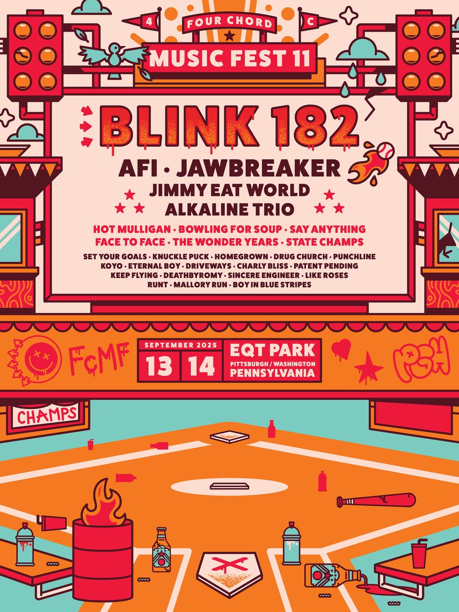 ⚡️ONE WEEK AWAY⚡️

🎟️: fourchordmusicfest.com