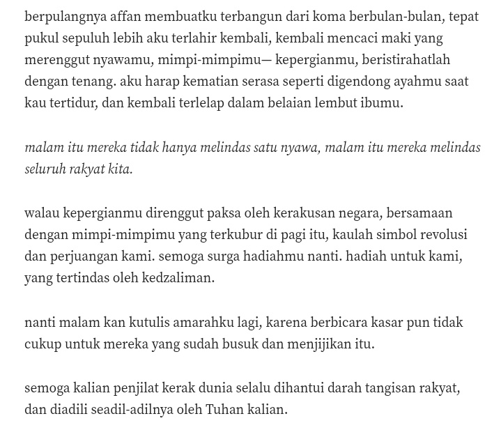 rottenrange's tweet image. berpulangnya affan membuatku terbangun dari koma berbulan-bulan,
— catatan demonstrasi 010925-020925
#acab #1312 #resetindonesia