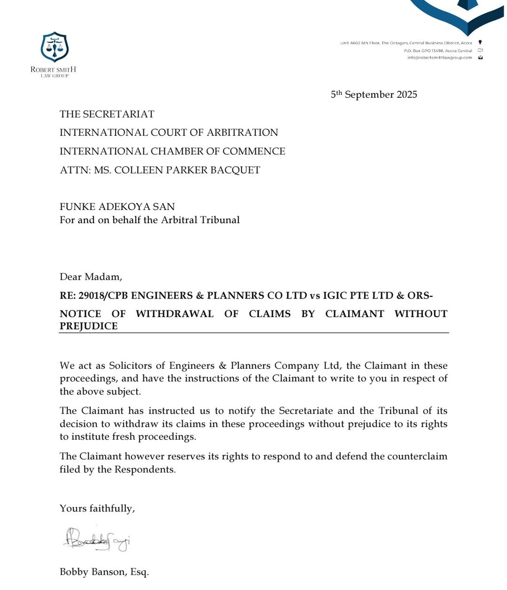 BBSimons's tweet image. 1. Frequent readers of these pages would recall a bizarre event in Accra during which E&P, a mining contractor, purported to have bought the Black Volta goldmine from Azumah Resources with a $100m loan from the Ecowas Bank.
2. Azumah's owners, Ibaera, disputed that it had sold…