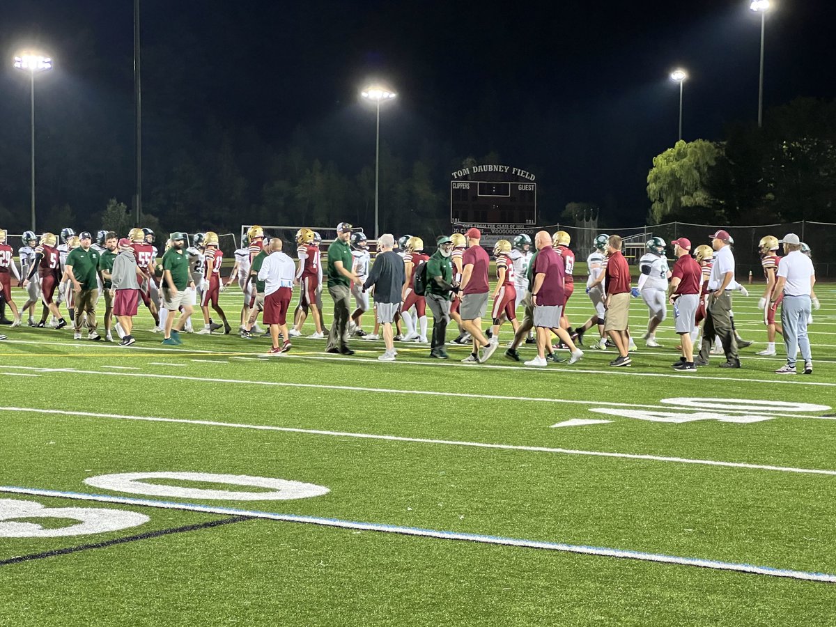 Portsmouth OR beats Dover 35-0 on opening night. Highlights and more tomorrow on <a href="/nhsportspage/">NH Sports Page.com</a>