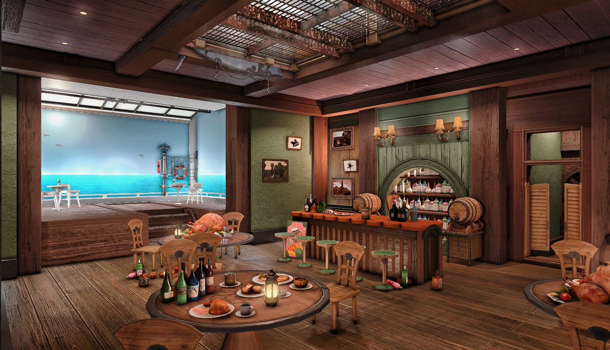 SkybuilderEdgar's tweet photo. ONE PIECE-PARTYS BAR

#ff14 #ffxiv #FF14ハウジング #ff14housing #ffxivhousing #HousingEden #EdgarHousing https://t.co/u5ofTabuLy