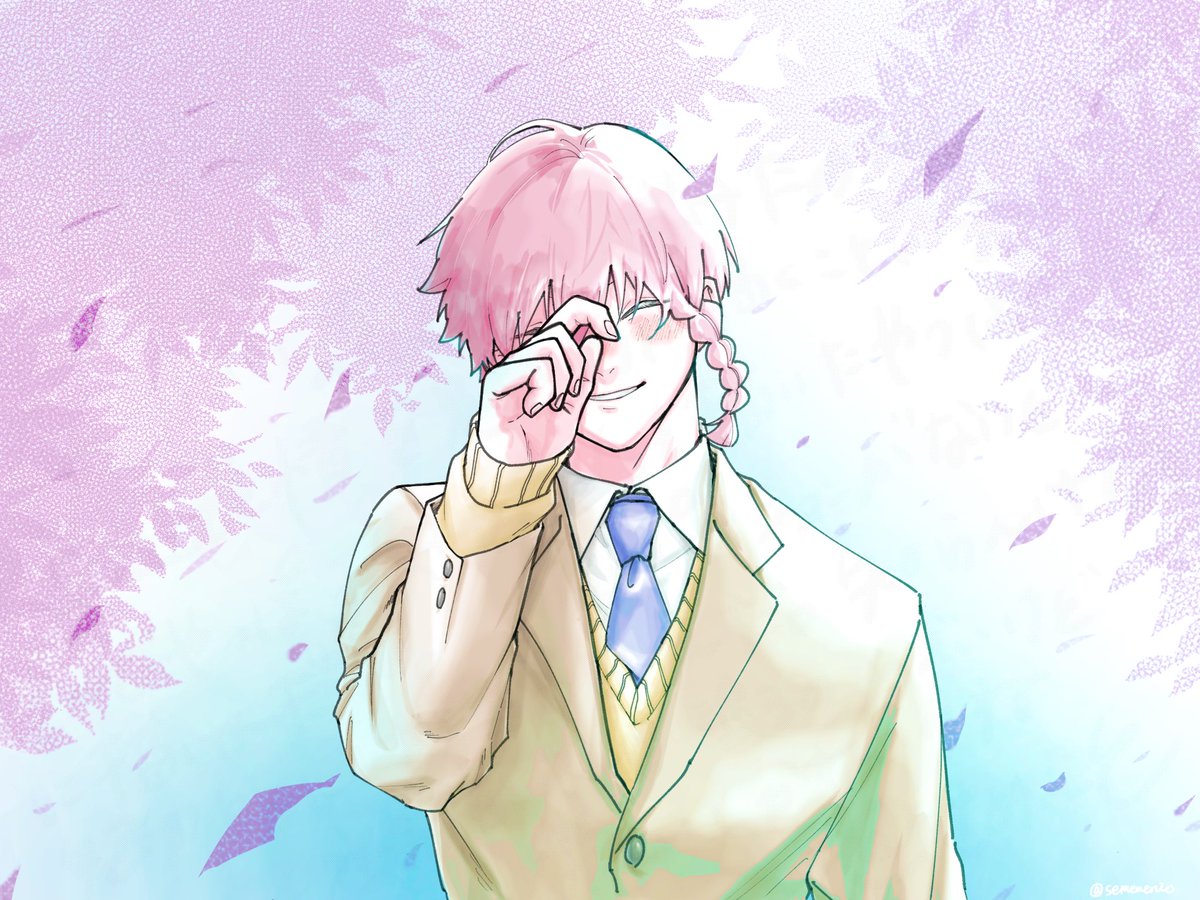 過去絵だけど誕おめ～～～！
#黒名蘭世誕生祭2025