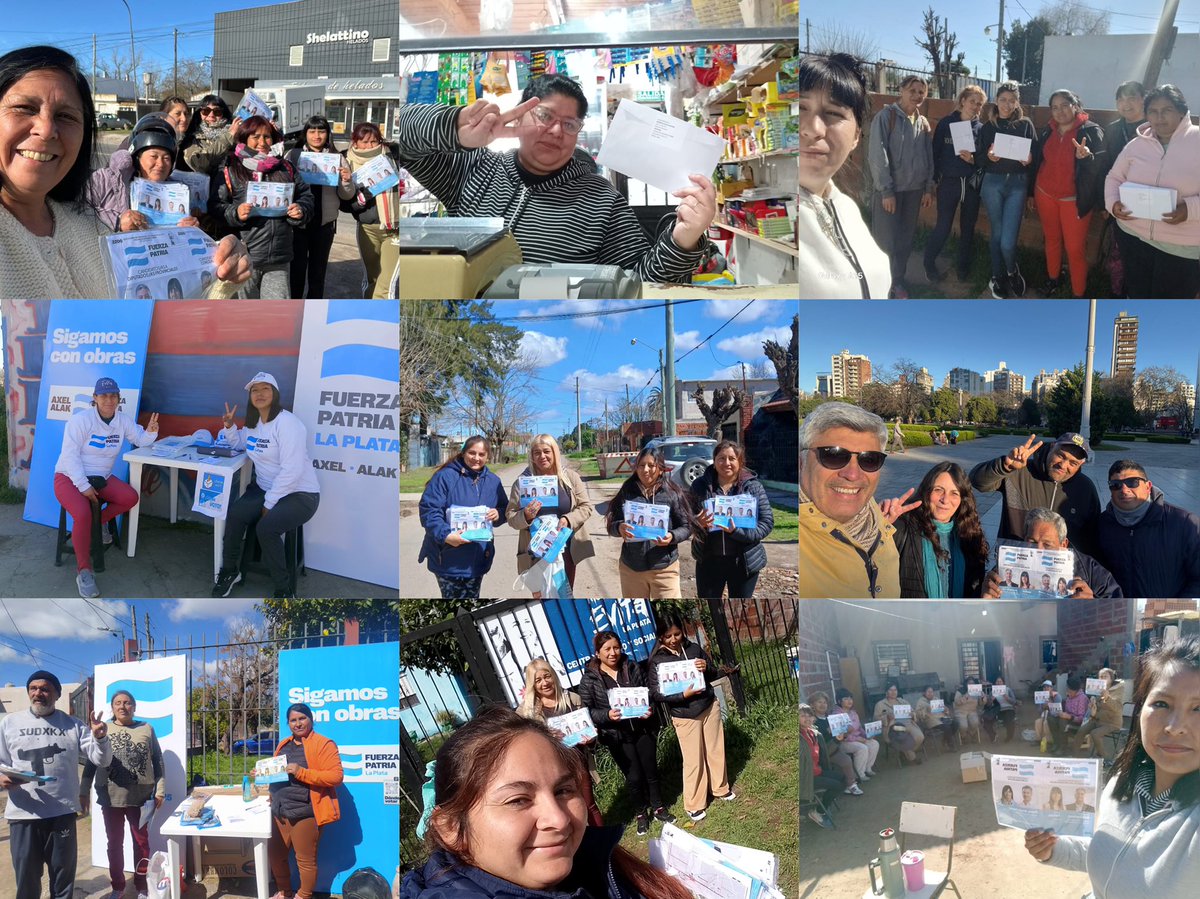 🇦🇷✌🏻 Este 7 de septiembre la Provincia de Buenos Aires se levanta con fuerza.
Ante las políticas de hambre y entrega de Milei, respondemos con organización, militancia y el voto en cada barrio.
💪 Votá Fuerza Patria, por más trabajo, educación, salud y dignidad el pueblo.