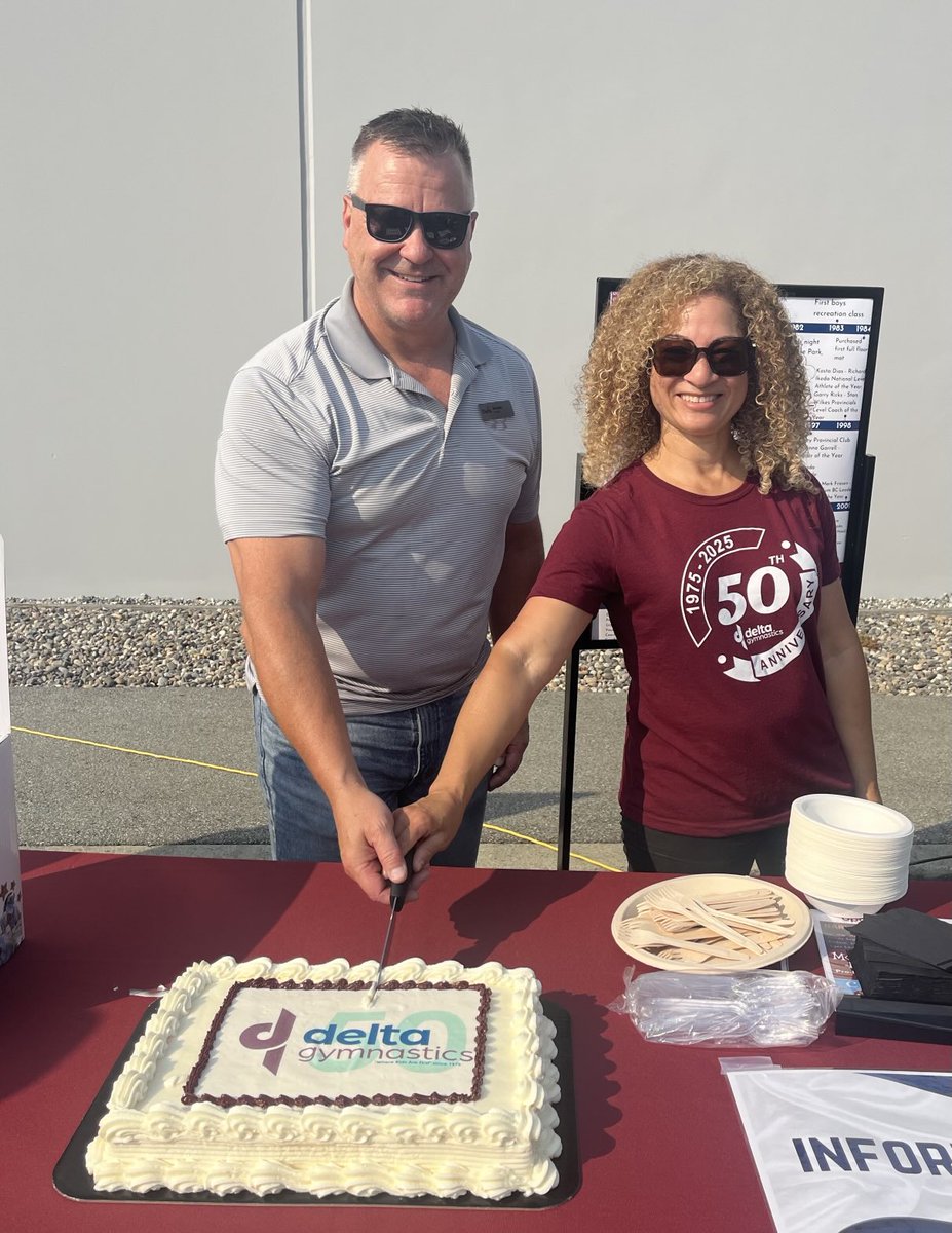 Congratulations on 50 years of commitment to developing our youth through athletics. Your legacy lives on. Well done ⁦<a href="/deltagymnastics/">Delta Gymnastics</a>⁩ ⁦<a href="/CityofDeltaBC/">City of Delta</a>⁩ proud to support.