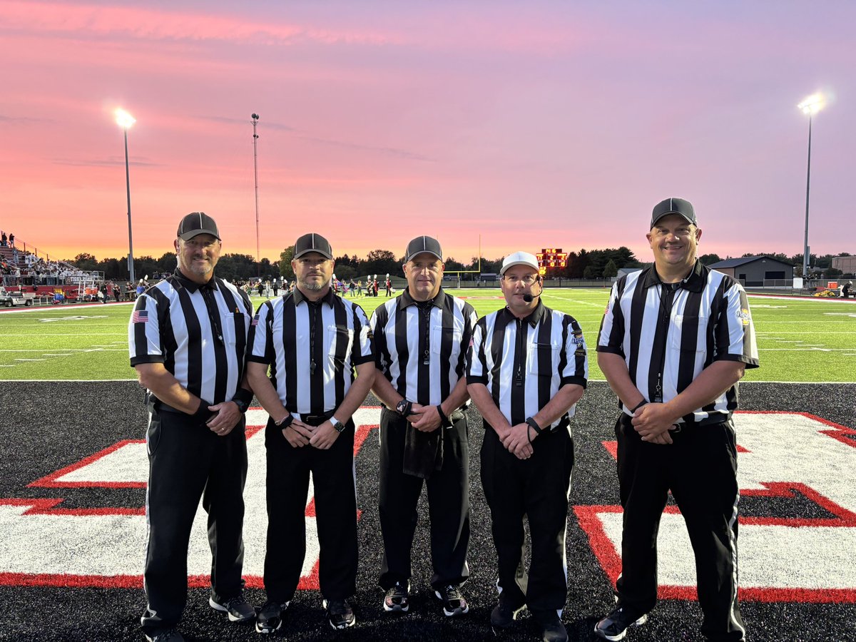 A great group of individuals giving student-athletes an opportunity to play!Thank you for what you do!  #BecomeAnOfficial #FaceOfSportsmanship