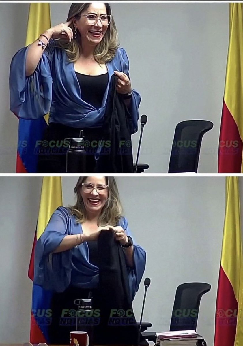 Eduardo Montealegre redactó el juicio de 12 años contra Álvaro uribe.
La sonriente  jueza Sandra se limitó a leerlo.