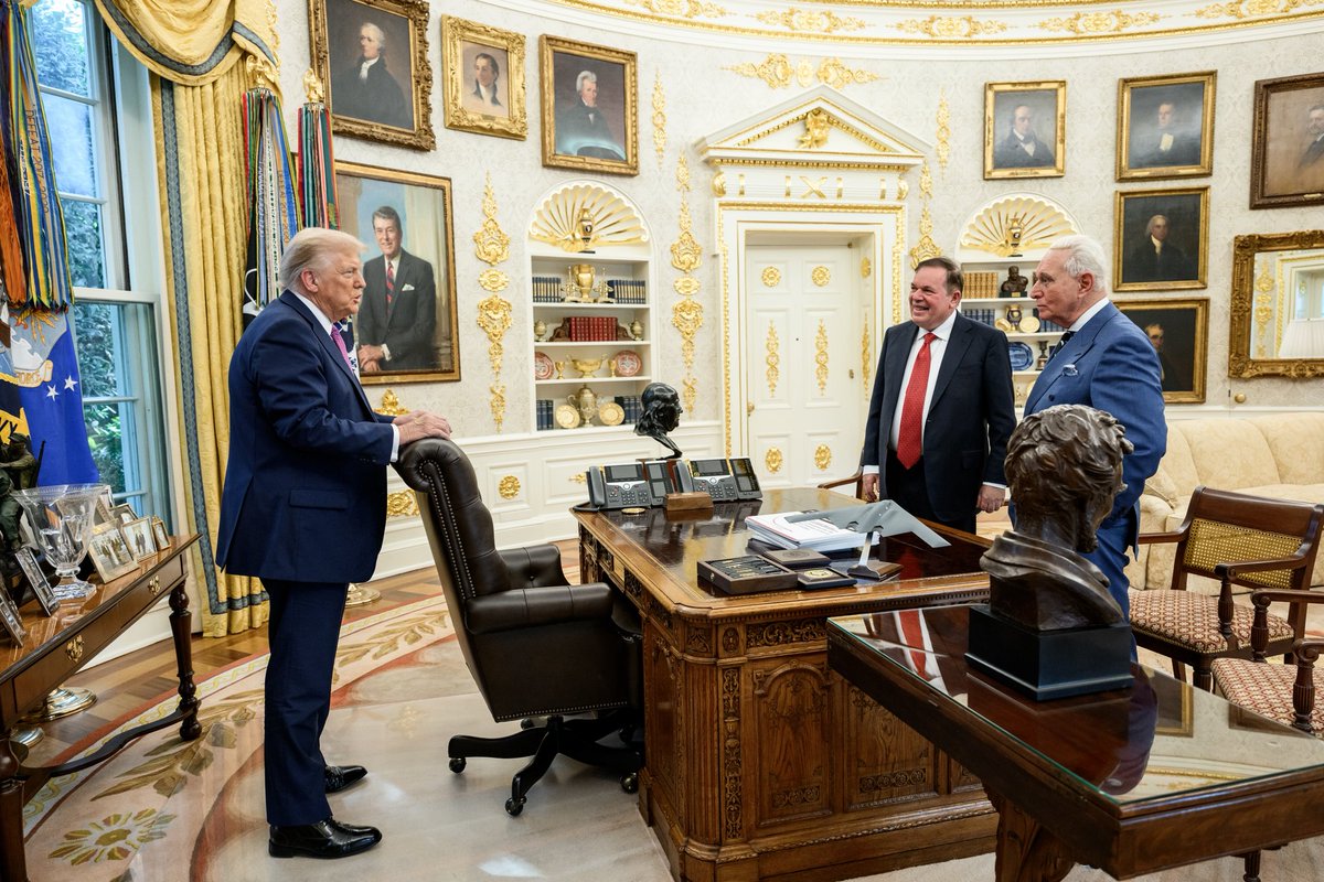 I can stay emphatically after today that President Donald Trump is not only  not dead  but he is alive and well busy making America great again