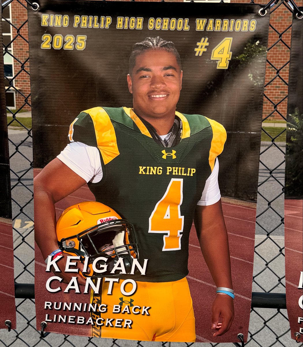 King Philip Football (@kpwarriors) on Twitter photo Gebhard hits Keigan Canto-Osorio with a slant pass that results in a TD! PAT is good. KP 21- Walpole 0 with 9:34 left in Q3. Gebhard hits Keigan Canto-Osorio with a slant pass that results in a TD! PAT is good. KP 21- Walpole 0 with 9:34 left in Q3.