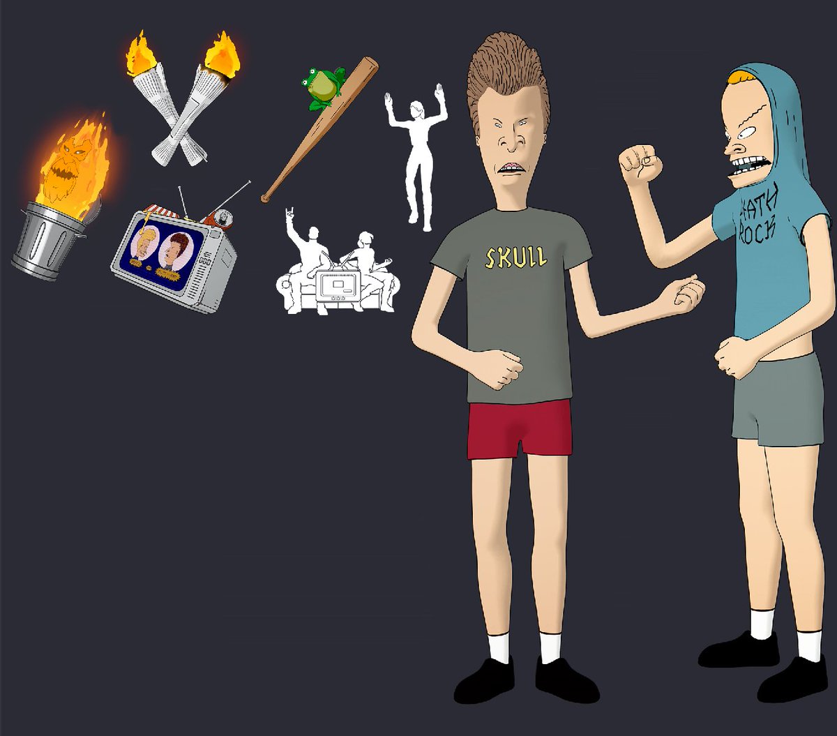 Can somebody give me a like goal for the bevis skin love the show and I don't have vbucks to get the skin