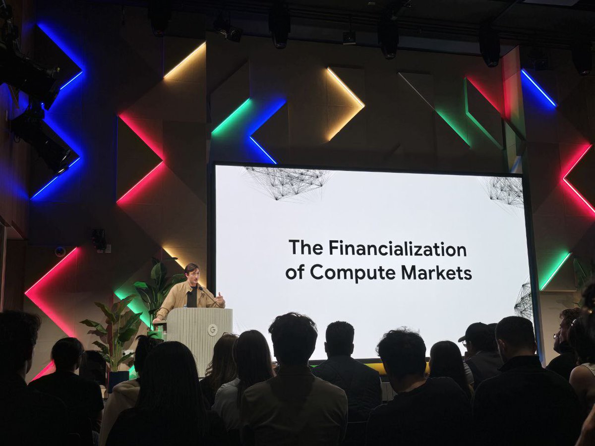 Video live soon, thank you to <a href="/dippy_ai/">Dippy AI</a> for inviting me to talk about the future of compute markets on chain.
