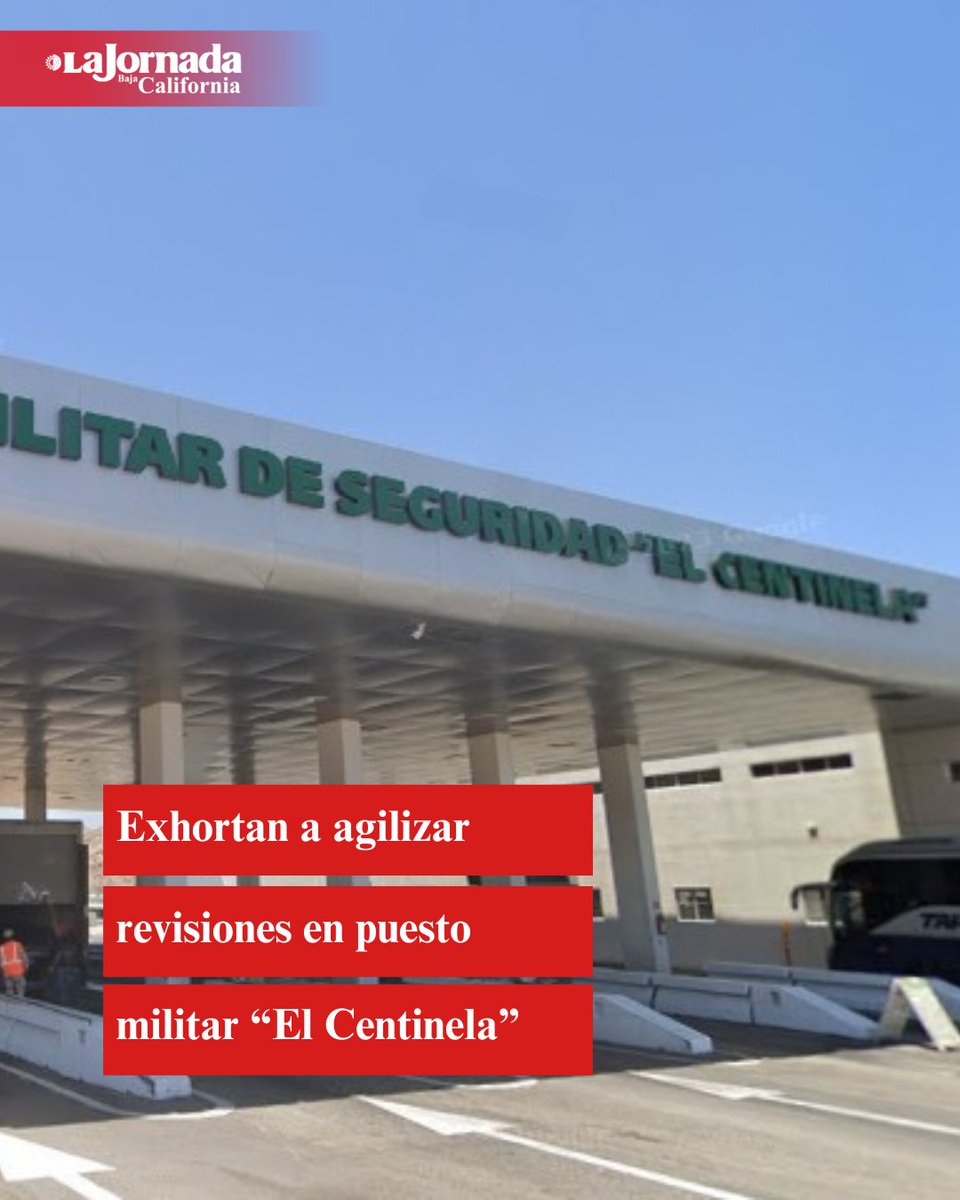 LaJornadaBC's tweet image. El Congreso estatal exhortó a la Secretaría de Defensa a que agilice el tráfico en el retén de "El Centinela", ya que las demoras alcanzan hasta dos horas, afectando a miles de viajeros cada día

#NoticiasDeBajaCalifornia #LaRumorosa #Mexicali #ElCentinela #SecretaríaDeDefensa